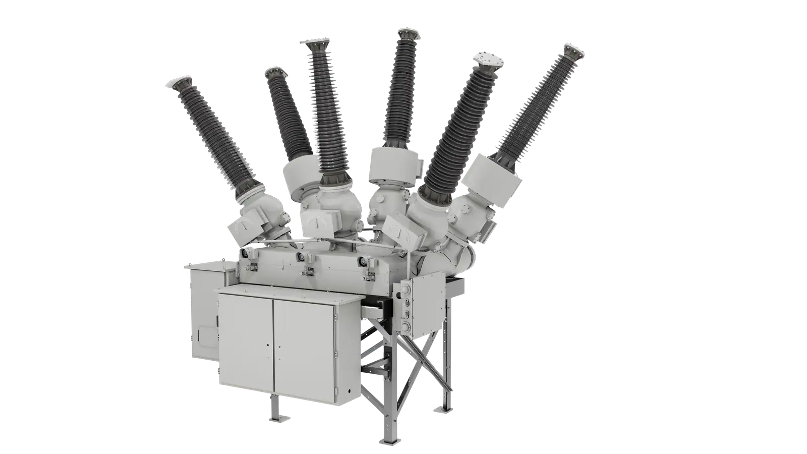 Appareillage hybride &agrave; isolation gazeuse ZHW58A Sieyuan &mdash; photo du produit, 145 kV.