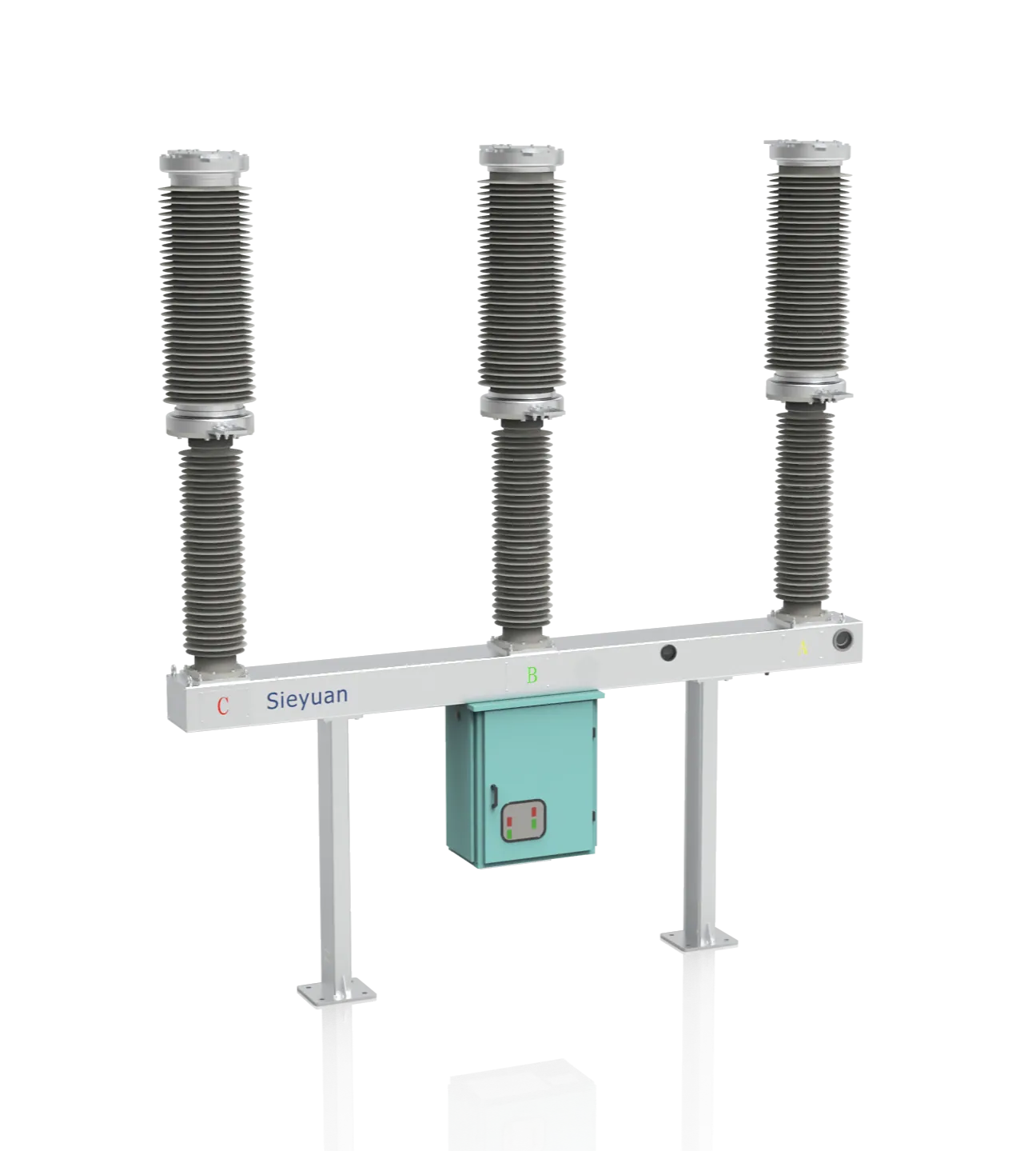Disjoncteur à cuve sous tension sans SF₆ Sieyuan — photo du produit, 145 kV.