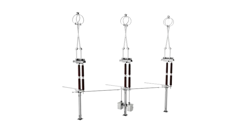 Sectionneur pantographe vertical GW6B Sieyuan &mdash; photo du produit, 252 kV.