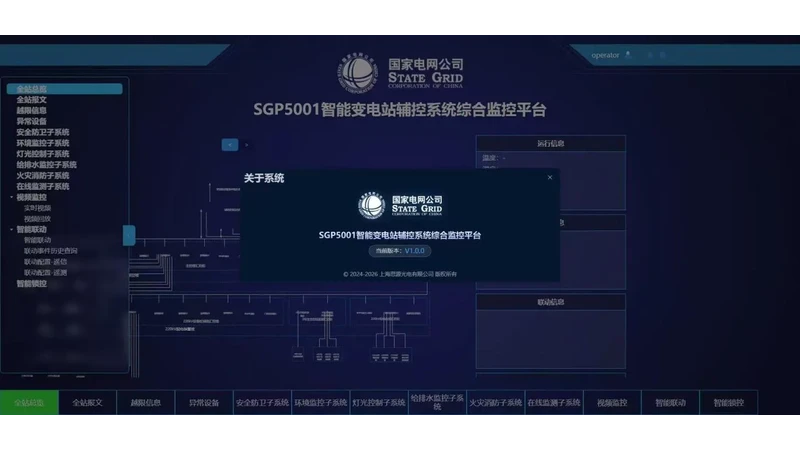 Syst&egrave;me d'exploitation et de maintenance intelligent pour postes SGP5001 Sieyuan &mdash; photo du produit.