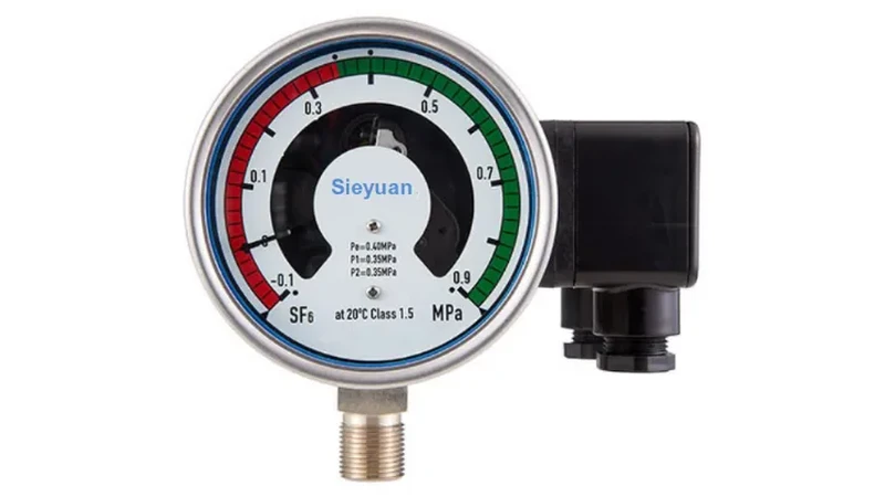 Densimètre SF₆ à distance UDM-5911 Sieyuan — photo du produit.