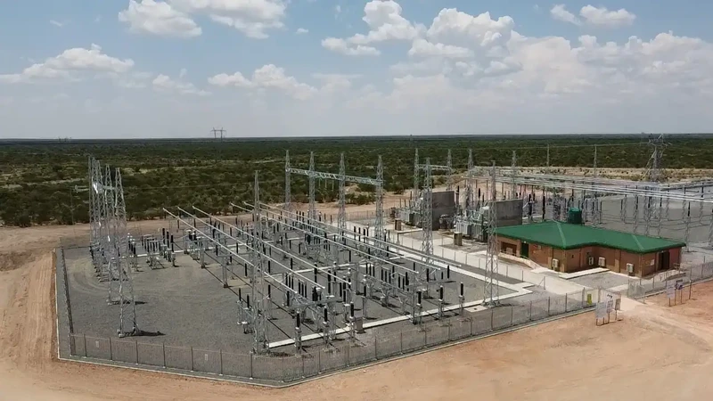 Projet EPC de poste &eacute;lectrique Sieyuan &mdash; photo du projet.