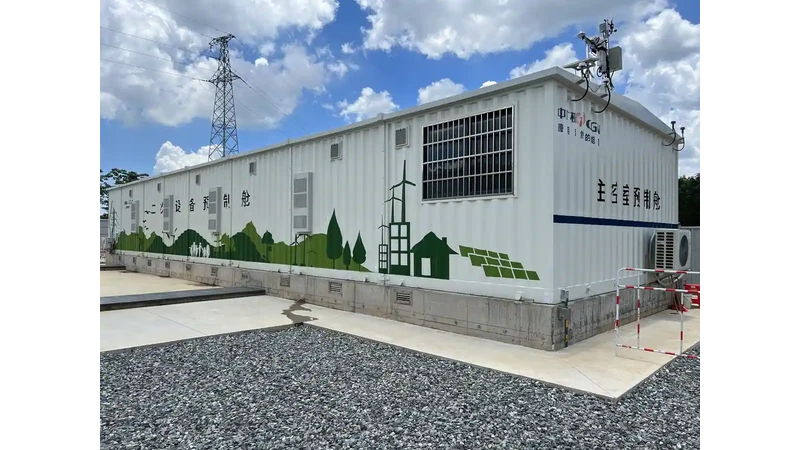 Projet EPC de poste préfabriqué Sieyuan — photo du projet.