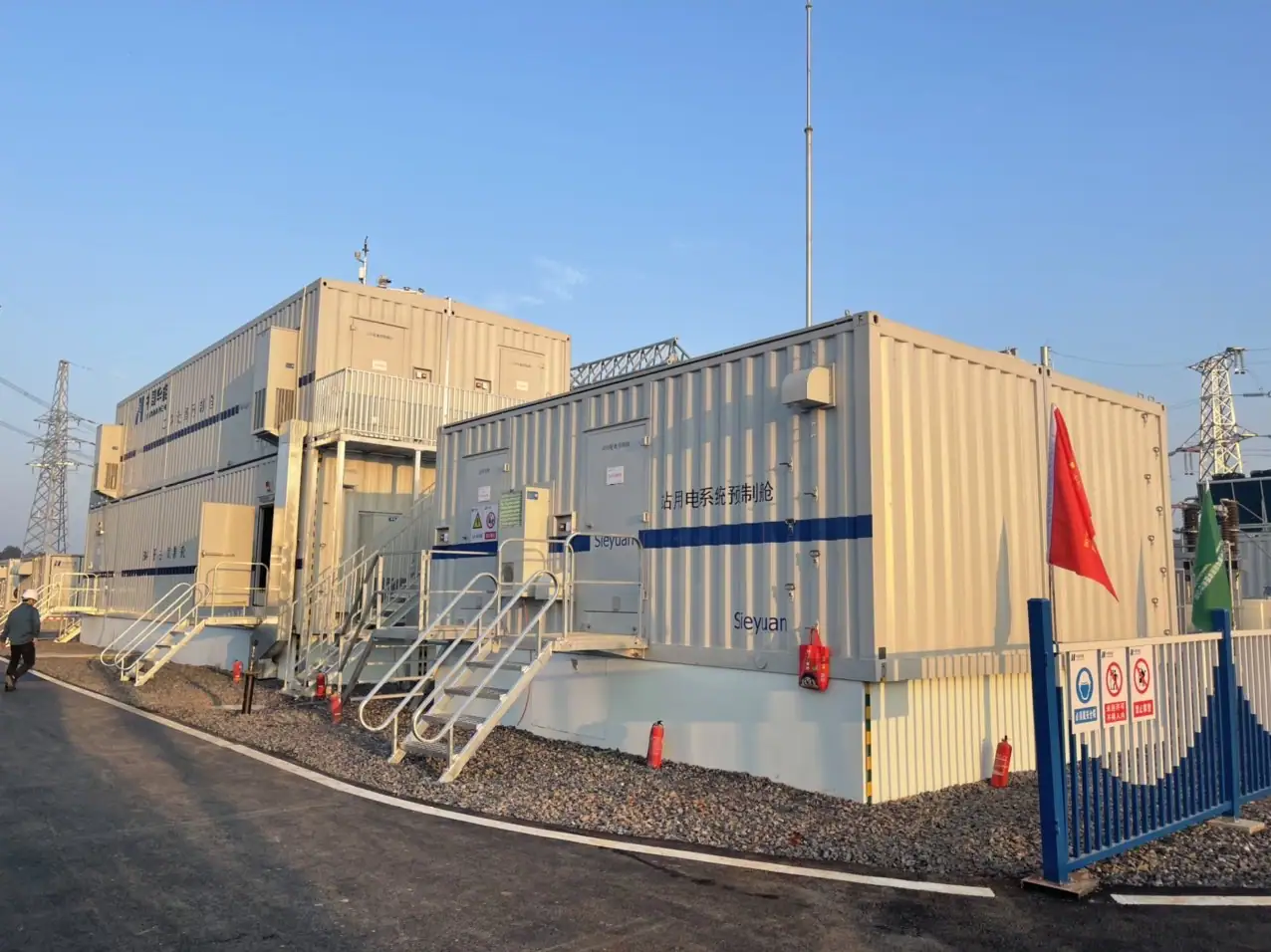 Projet EPC de poste préfabriqué Sieyuan — photo du projet.