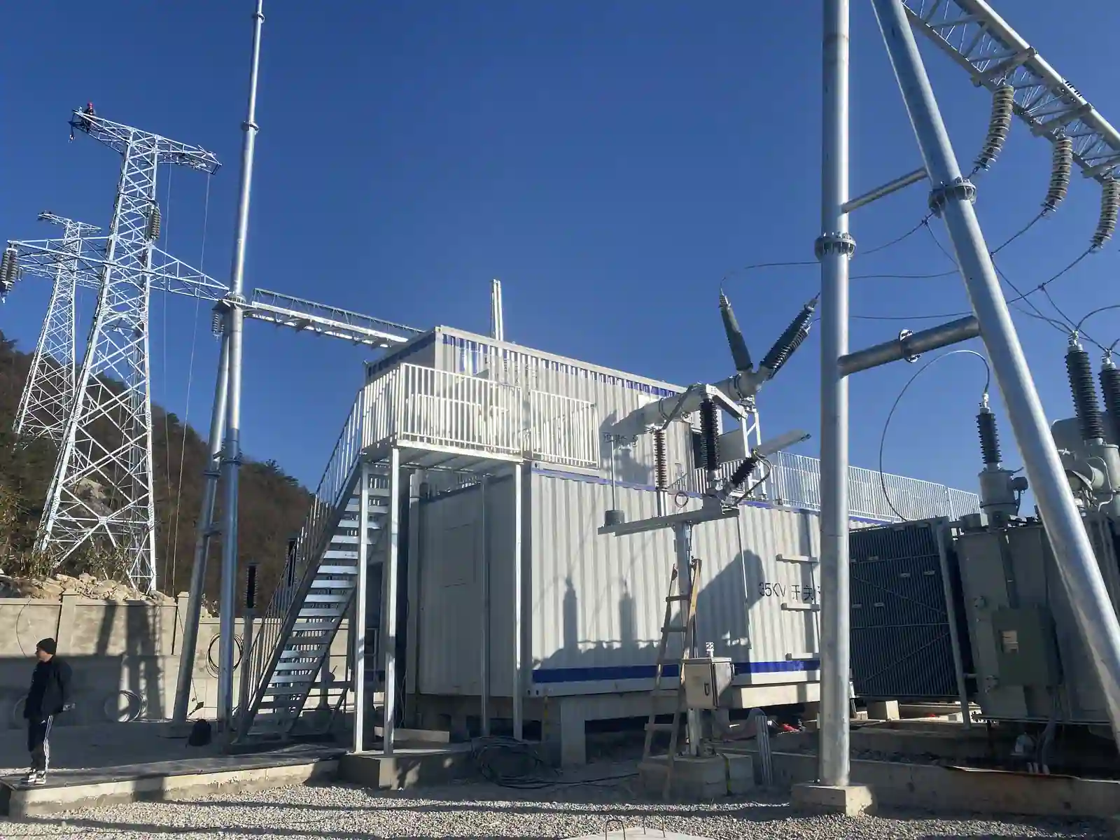 Projet EPC de poste préfabriqué Sieyuan — photo du projet.