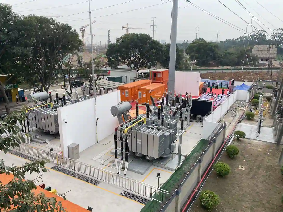 Projet EPC de poste mobile Sieyuan &mdash; photo du projet.