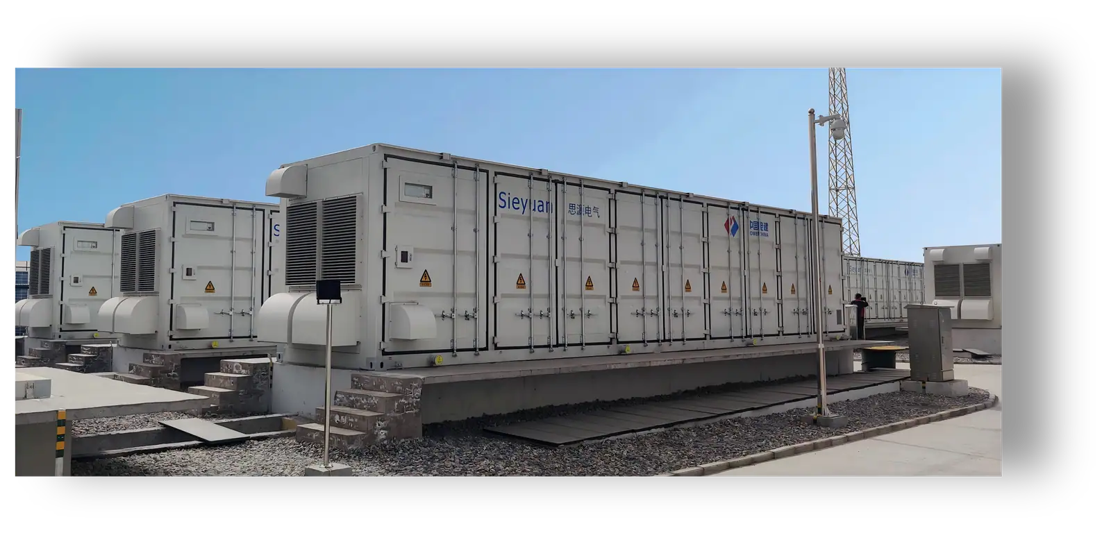 Projet EPC du nouveau système électrique Sieyuan — photo du projet.