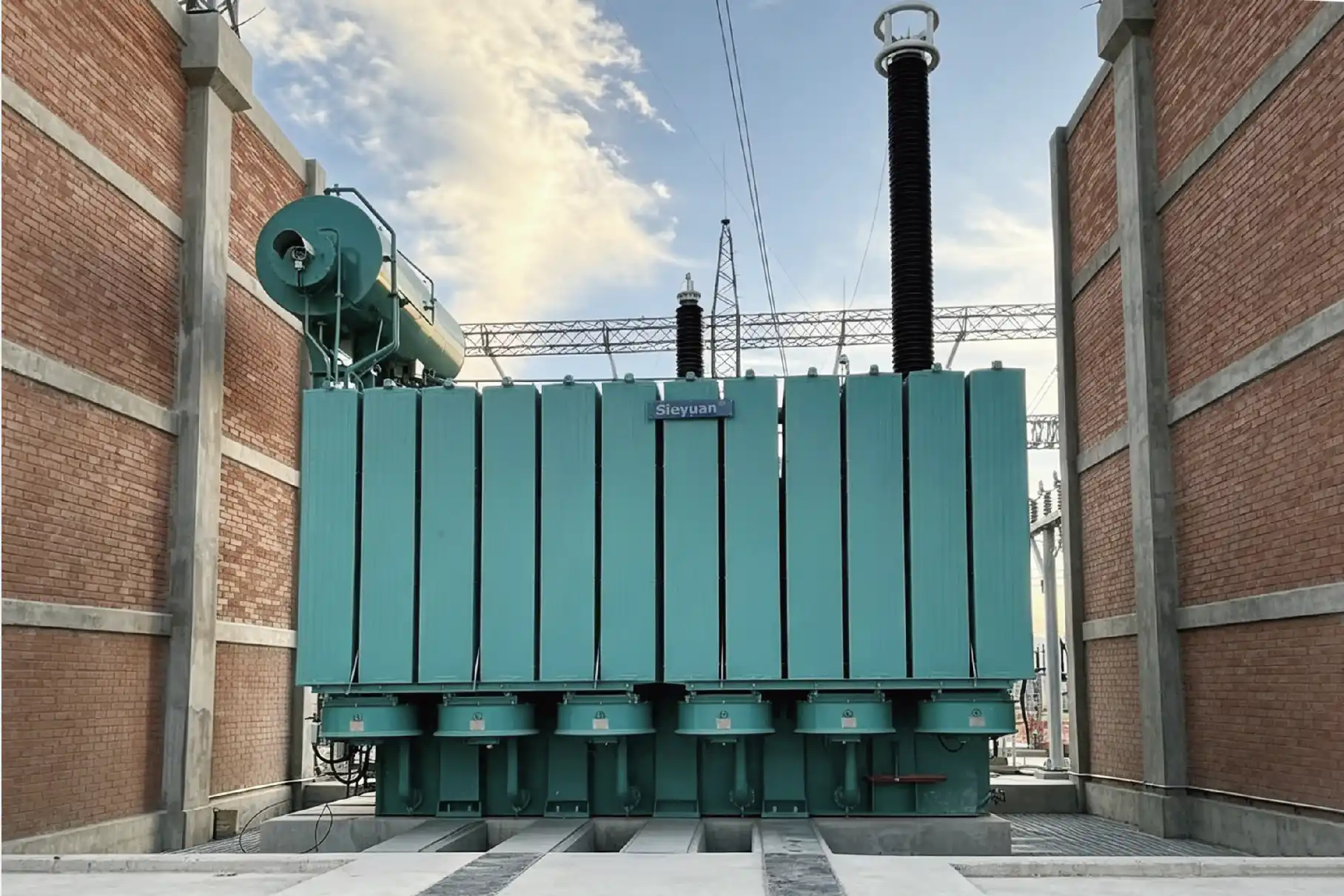 Transformateur de puissance 400 kV Sieyuan Toshiba fourni à un poste du Coahuila