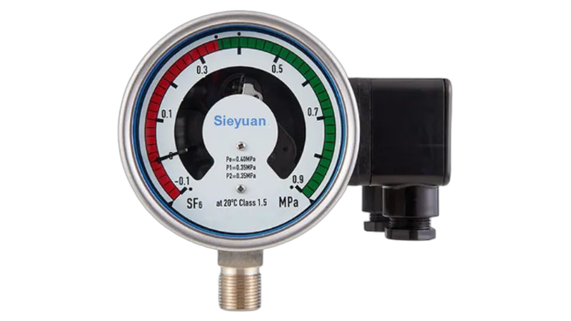 Densim&egrave;tre SF₆ &agrave; distance UDM-5911 Sieyuan &mdash; photo du produit.