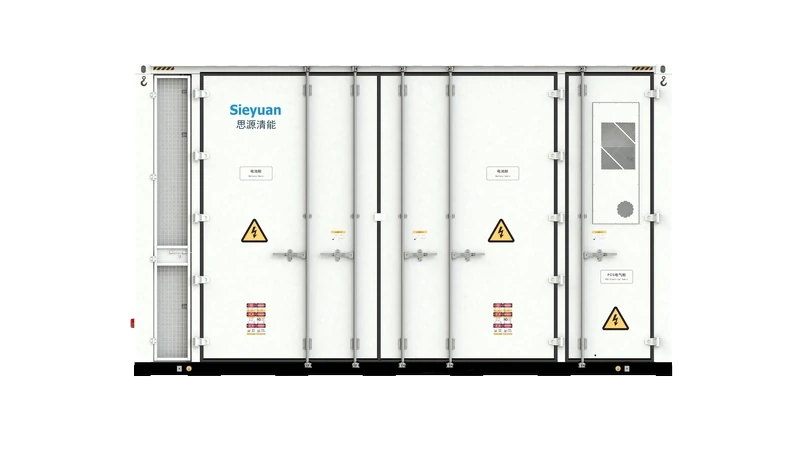 Syst&egrave;me de stockage d'&eacute;nergie &agrave; supercondensateurs esGrid &agrave; l'&eacute;chelle r&eacute;seau Sieyuan &mdash; photo du produit.