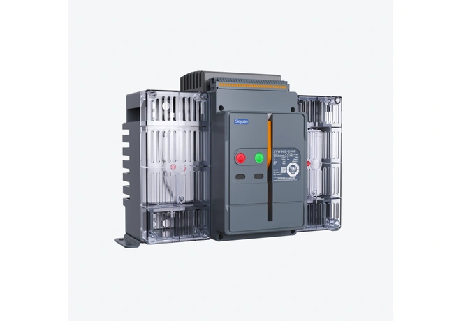 Interrupteur-sectionneur-fusible CC SYW6GZ-4000 de Sieyuan vu de face