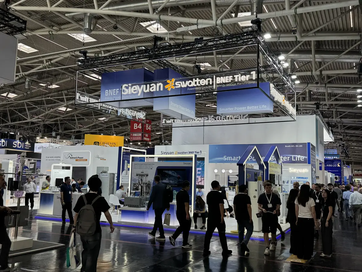 Stand Sieyuan &agrave; Intersolar 2026